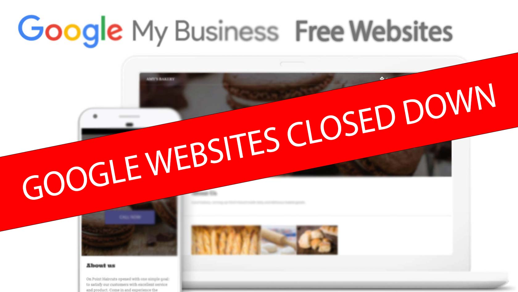 Google Business Websites Closing Down Purple Dog Design